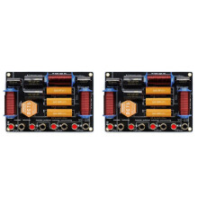 2X Speaker Crossover 1300W High Power Two Frequency Divider One High Two Low for Double 10 Inch/12 Inch/15 Inch Speaker