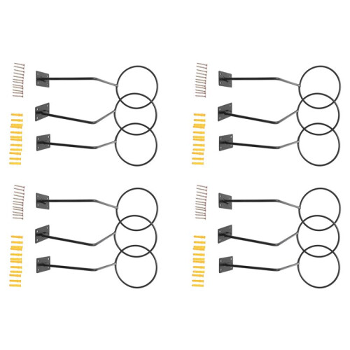 12 Pack Motorcycle Accessories Helmet Holder Helmet Hanger Rack Wall Mounted Hook