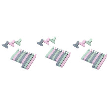 36 Pcs Sealing Chips Food Bag Storage Clips Colorful for Snack and Tea Bags Sandwich Kitchen Clips Potato Chips Sturdy