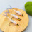 Realistic Fork Tail Artificial Baits Fish Lures with-three 3