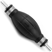 8 mm Fuel Priming Bulb for Boat, Alloy Pump for Gasoline, Diesel and Fuel, Durable and Resistant