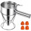 1.2 L Kitchen Piston Funnel for Baking, Durable Plastic Manual Dispenser for Precise Batter and Sauce Filling 1