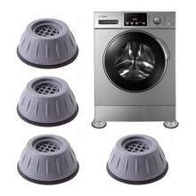 4 pièces de tampons anti-vibrations pour machine à laver, amortisseurs pour pieds, réduction des vibrations