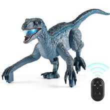 Kauko-ohjattava dinosaurusrobottilelu ohjaimella, lahja 3–6-vuotiaille pojille ja tytöille