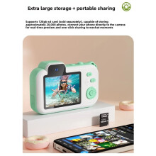 2.8-Inch HD Digital Children'S Camera 1200W Pixel Waterproof and Anti Shake Shooting and Video Recording Small Camera
