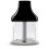 Smeg Smeg 50s Style Hand Blender with Accessories, Variable Speed, Turbo Function, 700W, Black, HBF03BLUK 8