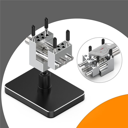 T0010S 2 in 1  Portable Table Vise Compact Adjustable Clamp for Modeling Hobby DIY Precise Tool Accessories 2