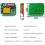 Universal Garage Door Receiver Rolling and Fixed Code & Learning Code Remote Control Controller 2CH Relay 6