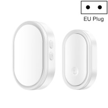 Timbre/llamador con control remoto de largo alcance compatible con Cacazi A99 Home Smart, apto para personas mayores. Especificaciones: Estándar euro
