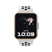 S226 1.72-Inch Waterproof Smartwatch With Heart Rate/Blood Pressure Monitoring (White Gold) :White Gold Surprise Gift