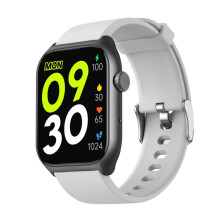 GTS7 2,0-inch fitness smartwatch met Bluetooth-bellen, hartslagmeting, bloeddrukmeting en MET-functie (lichtgrijs): lichtgrijs verrassingscadeau