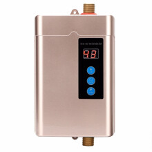 Australischer Standard 4000W Durchlauferhitzer, schnelles Aufheizen und konstante Temperatur, kleiner Küchenwasserhahn mit Fernbedienung