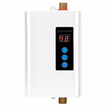 Britischer Standard 3000W Durchlauferhitzer, schnelles Aufheizen und konstante Temperatur, kleiner Küchenwassererhitzer mit kompatibler Fernbedienung