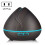 Peach-Shaped Wood Grain Remote-Controlled Ultrasonic Humidifier, Aromatherapy Diffuser, Automatic Alcohol Sprayer With Led Light, Capacity: 400Ml, Us 1