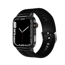 Gt22 1.85-Inch Tft Screen Silicone Strap Professional Medical Smartwatch, Medical Device Grade, Ti Ecg, High-Altitude Blood Oxygen, Chip-Based Body T