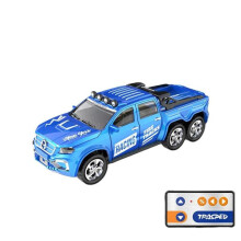 Mini auto telecomandata in lega 1:64 compatibile con luci, modello di auto realistico, specifiche: 8801 Blu: 8801 Regalo a sorpresa blu