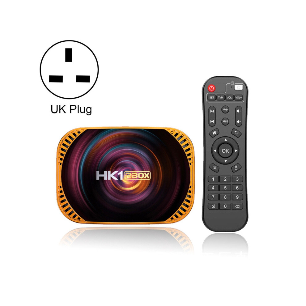 Mecool Hk1rbox X4 4K Network Set-Top Box, Android 11, Amlogic S905x4 Processor, 4Gb Ram + 32Gb Storage (Uk Standard) :4Gb+32Gb Surprise Gift 9072918063737