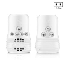 Interphone audio bidirectionnel sans fil DBM-8 avec alarme sonore pour bébé (norme américaine) : Cadeau surprise DBM-8 (prise américaine)