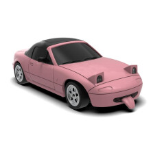 Jjr/C C8827 C-Type Q-Version Auto radiocomandata 4WD compatibile con drift in scala reale, Modello: Edizione standard (rosa): Regalo a sorpresa della