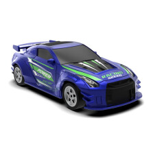 Jjr/C C8827 A-Type Q-Version Auto radiocomandata 4WD a grandezza naturale compatibile con drift, Modello: Edizione standard (blu): Regalo a sorpresa