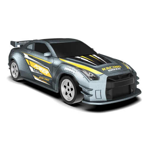Jjr/C C8827 A-Type Q-Version Full-Scale 4Wd Drift Compatible Remote Control Car, Model: Standard Edition (Silver) :Standard Version Surprise Gift