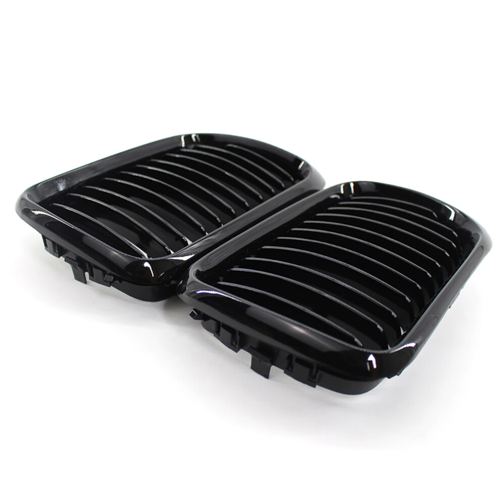 Bmw E36 1997-1999 Gloss Kidney Grille Set Black 7293282628465