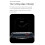 Watch 8 Max 1,85 ιντσών ασύρματη φόρτιση Bluetooth κλήσεων NFC Smartwatch (μαύρο): μαύρο δώρο έκπληξη 3