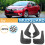4 Pezzi Parafango Auto Paraspruzzi Paraspruzzi Parafango Parafango per   2014-2018 Accessori Auto 2