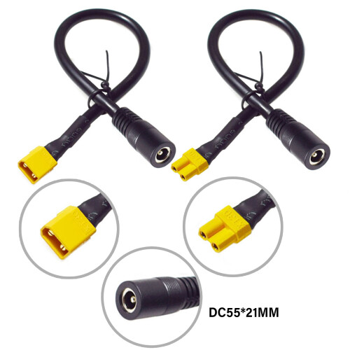 Cordon d'alimentation XT30 mâle vers-1 million de mâles XT30 2