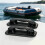 Poignée de transport de Kayak, sangle moulée,-Noir avec trous 10
