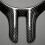 Kolfiber Car Rat Frame Trim för  3 Series E46 1998-2006 8