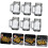 Mason ES Handles Mini Mason Jar Handle 6Pc Σετ Creative Beer Mug Shot ES 6