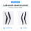 2pair Car Left/Right Inner Door Handle Cover for  X1 E84 2010-2016 Black 3