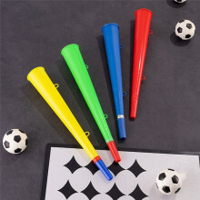 12pcs Stadium Horn Football Fan Horn Trumpet Plastic Sports Event Cheering Props