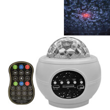 M2 8W Weihnachtssternenhimmel-Laserprojektions-Ambientelicht, rotierendes Sternenhimmel-Licht mit dynamischem Wasserwelleneffekt, Spezifikationen: U