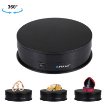 Support de photographie de nature morte Puluz 15 cm, présentoir rotatif électrique, accessoires de photographie et de vidéo, capacité de charge 1-