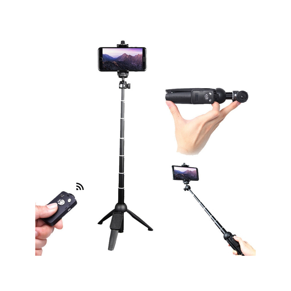 Yunteng 9928N Selfie Stick Tripod With Bluetooth Compatible Remote Control (23-120Cm, ) :9928N Surprise Gift Black 9072918068138