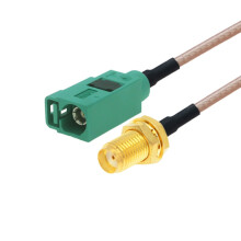 Rallonge d'antenne 20 cm, câble coaxial RG316 (connecteur SMA femelle, connecteur Fakra E femelle) : Cadeau surprise