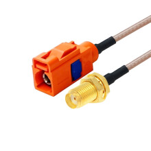Rallonge d'antenne 20 cm, câble coaxial RG316 (connecteur SMA femelle, connecteur Fakra M femelle) : Cadeau surprise