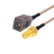 Rallonge d'antenne 20 cm, câble coaxial RG316 (connecteurs SMA femelle et Fakra F femelle) : Cadeau surprise