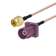 Cable coaxial de extensión de antena RG316 de 20 cm (SMA macho a Fakra D macho): Regalo sorpresa (SMA macho a Fakra D macho)