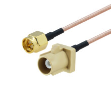 Rallonge d'antenne 20 cm, câble coaxial RG316 (SMA mâle vers Fakra I mâle) : Cadeau surprise