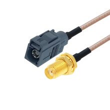 20 cm Antennenverlängerungskabel RG316 (SMA-Buchse, FAKRA-G-Buchse): Überraschungsgeschenk