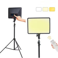 Jmary Fm-17Rs 17-Inch Touchscreen Controlled Dimmable Led Panel Light With Compatible Remote Control (European Standard) :FM-17RS Surprise Gift