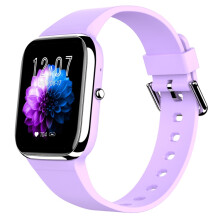 De Y9 Pro slimme armband met 1,85-inch kleurenscherm ondersteunt hartslagmeting en bloeddrukmeting (paars). :Paars; Verrassingscadeau