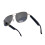 The Gs02 Smart Glasses Support Voice Assistant/Bluetooth Calls/Remote Camera Control (Silver). :silvery Surprise Gift 1