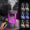 580Ml Anti-Gravity Humidifier With Water Droplet Backflow Atomizing Aroma Diffuser (Colorful Light) :colored light Surprise Gift 1