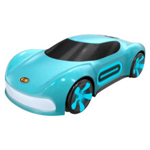 Jjr/C Q206 Een futuristische, op energie gebaseerde auto met afstandsbediening, stijl: enkele bediening (blauw): verrassingscadeau met enkele bedieni