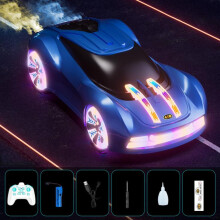 Jjr/C Q206 B-Type Futuristic New Energy Concept Compatible Remote Control Car, Style: Single Control (Blue) :Single Control Surprise Gift