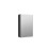 Balterley 450 Single Mirror Cabinet (180mm Deep) 2